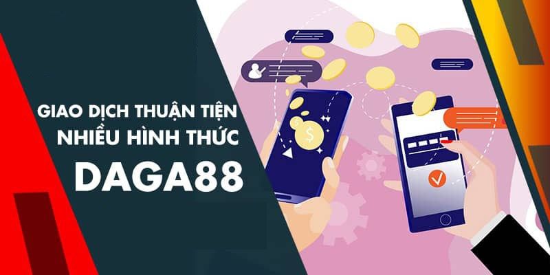 Thao tác giao dịch nạp tiền để lấy vốn cá cược